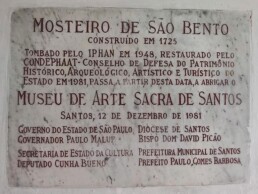 MASS – Museu de Arte Sacra de Santos - Santos - SP
