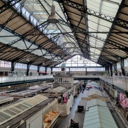 The Cardiff Market - Cardiff - País de Gales - Reino UnidoThe Cardiff Market - Cardiff - País de Gales - Reino Unido